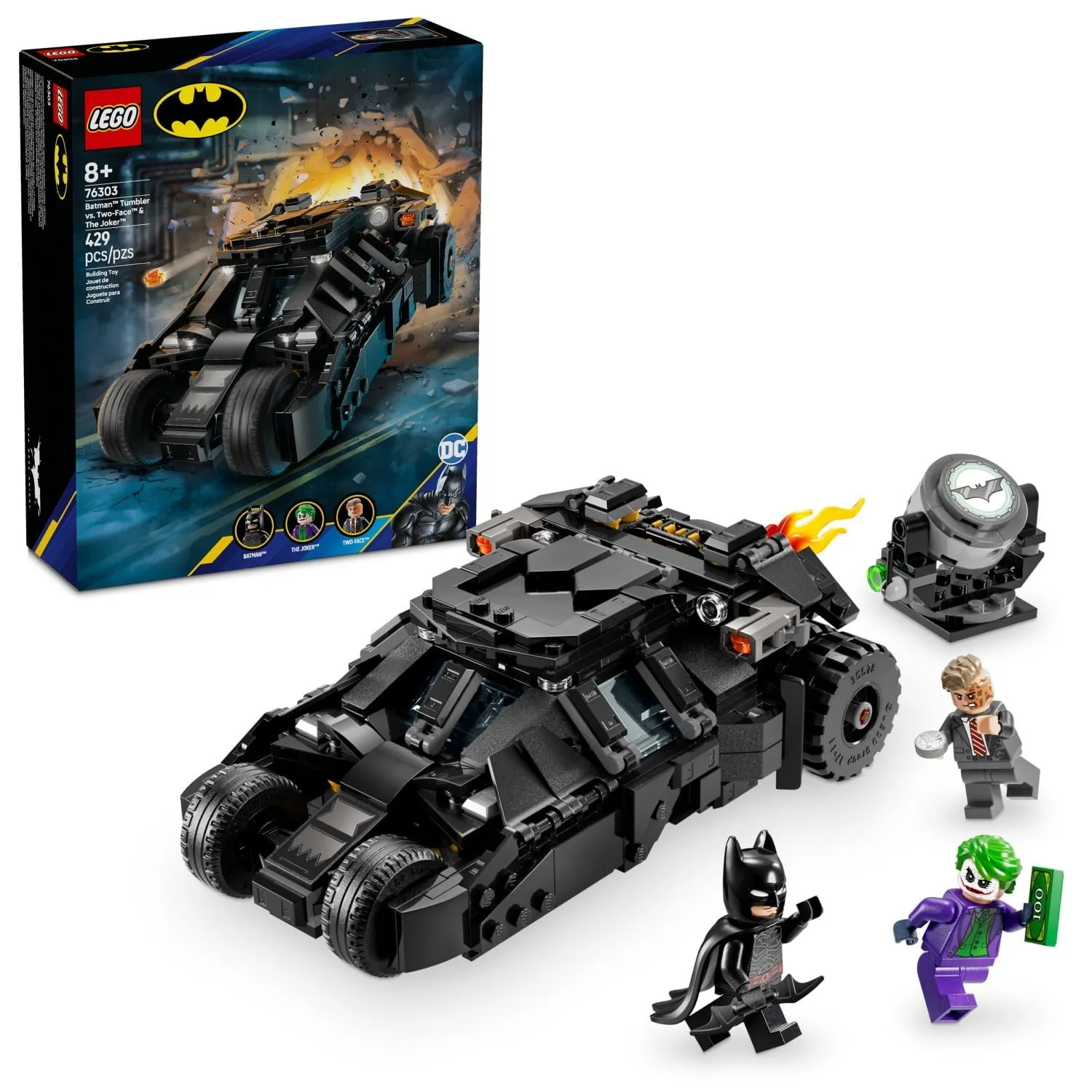 NEW LEGO DC Batman Tumbler vs. Two-Face & The JokerToy Car FREESHIPPING
