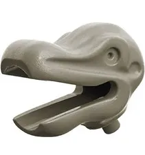 Lego Dark Gray Dinosaur Head Small inv.569