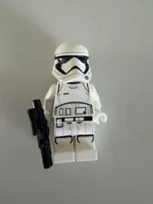 LEGO STAR WARS -- FIRST ORDER STORMTROOPER MINIFIGURE COMPLETE W BLASTER SW0667