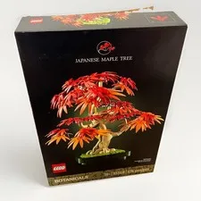 LEGO Botanicals Japanese Red Maple Bonsai Tree 10348 (EMPTY BOX ONLY)