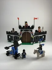 LEGO 6059 Knight’s Stronghold Castle Black Knights 100% Complete w/ Manual