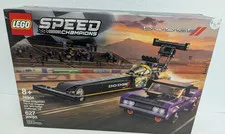 LEGO Speed Champions Set 76904 Mopar Dodge SRT Top Fuel Dragster & 70 Challenger