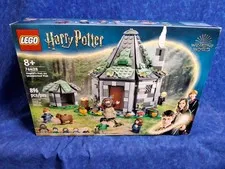 Lego 76428 Hagrid's Hut: An Unexpected Visit Harry Potter Set NEW in Box Retired