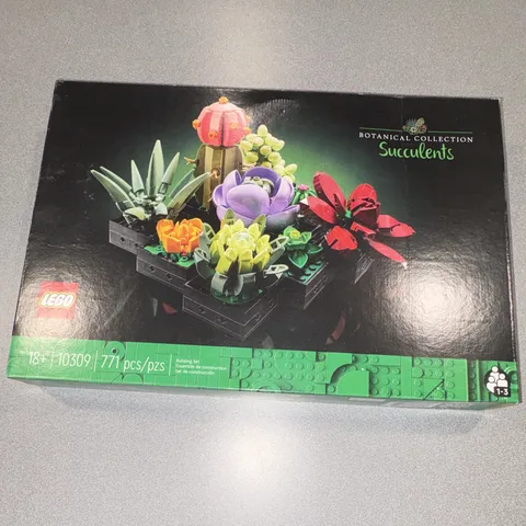 LEGO Botanical Collection Succulents 10309 Complete Set 771 Pieces