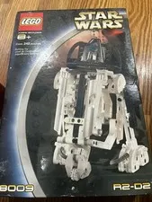 LEGO Star Wars R2-D2 8009 Set 242 Pieces 2002 Box Age 8+ Vintage