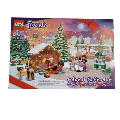 LEGO Friends Advent Calendar 41706 Christmas Building Set 312 Pieces New