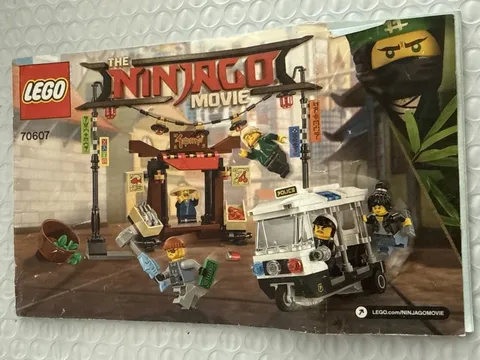 Lego The Ninjago Movie Instruction Manual Only 70607