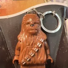 Lego Star Wars CHEWBACCA Led Lite Keychain 2015 New Disney