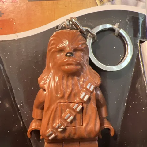 Lego Star Wars CHEWBACCA Led Lite Keychain 2015 New Disney