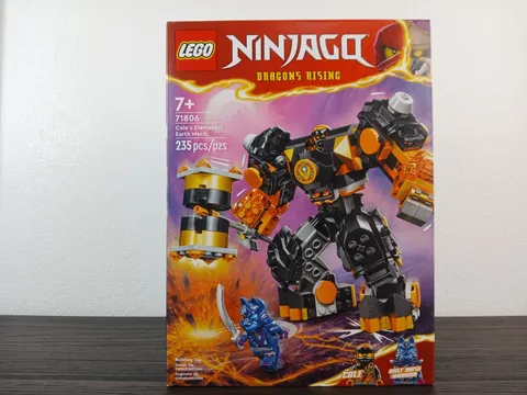 LEGO NINJAGO: Cole's Elemental Earth Mech (71806)