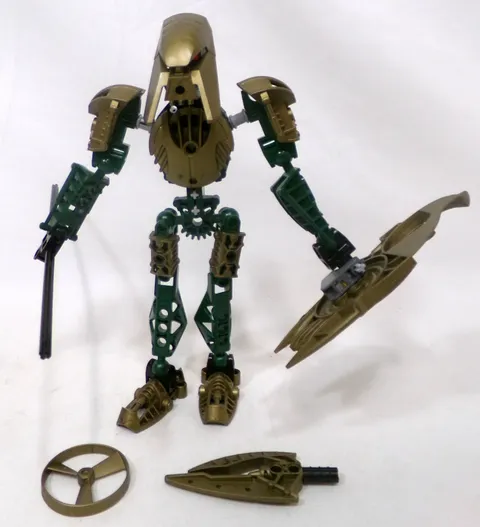 2005 LEGO Bionicle Toa Hagah 8762 Toa Iruini Set Incomplete