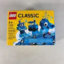 LEGO Classic Creative Blue Bricks #11006 52 Pieces New