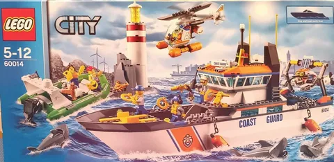 LEGO City Rescue Patrol Ship and Helicopter Set 60014