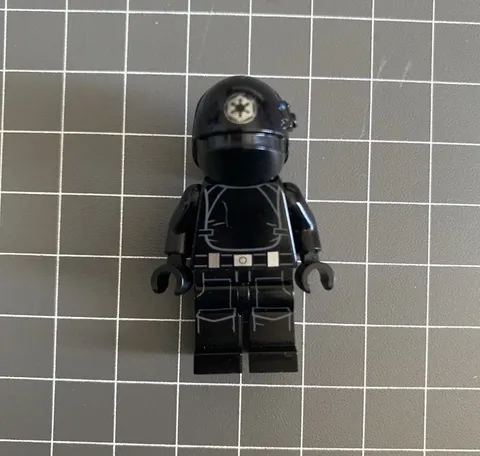 Lego Star Wars l minifigures Imperial Gunner - closed mouth