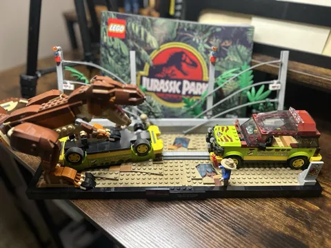 Lego Jurassic Park T Rex Breakout 76956 Retired