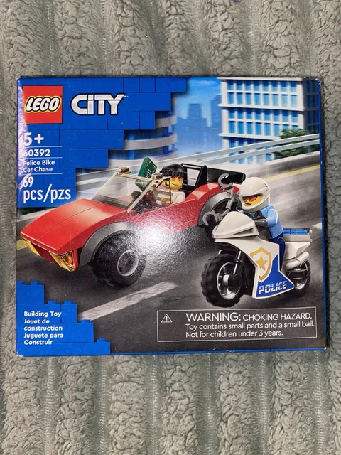 LEGO CITY 60392 Police Bike Car Chase (RETIRED) NIB