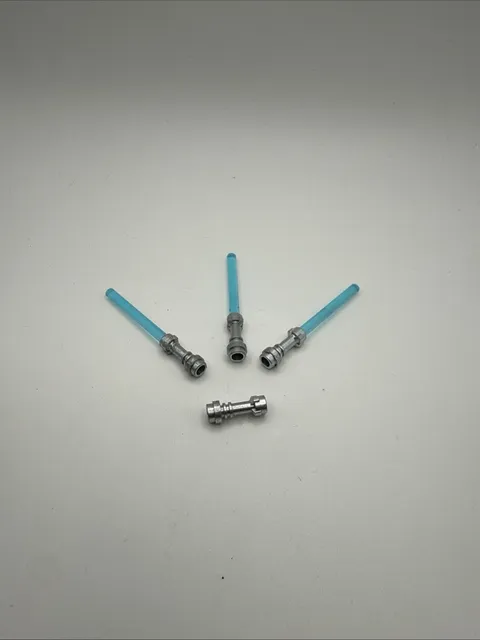Lego Star Wars Jedi Lightsaber x3, Trans Light Blue