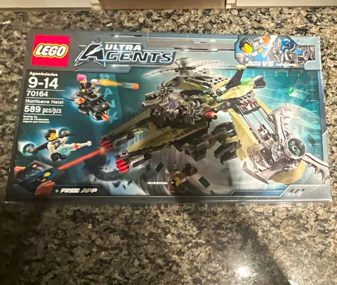LEGO Ultra Agents Hurricane Heist 70164 Complete Set Box 589pcs App-Controlled