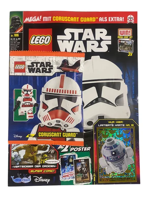 LEGO ® Star Wars Magazine Comic Booklet with Polybag No. 106 New Sealed