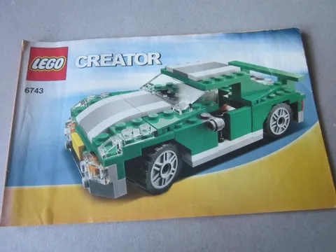 Lego Creator 6743 Building Instructions Instruction Sports Car Coupe