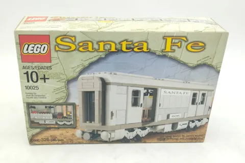 LEGO 10025 Santa Fe Cars - Set I MISB NEW 9V 9V Trains Train Wagon