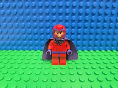 Lego Magneto Minifigure sh0031 6866 Marvel Super Heroes X-Men CMF Lot Rare HTF 