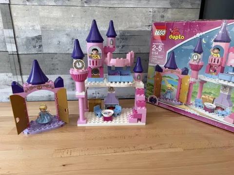 LEGO DUPLO Disney Cinderella's Castle 6154 COMPLETE w/ Original Box Retired