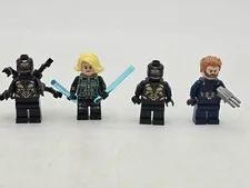 LEGO Lot of 4, 76101 Marvel Superhero Minifigures Minifigs *READ*