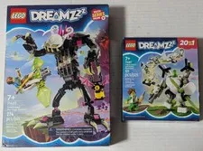 Lego #71455 DREAMZzz Grimkeeper the Cage Monster Set  & 71487 Z-Blob's Robot