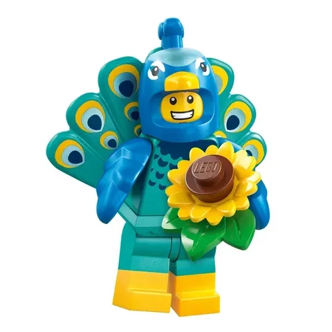 Lego CMF 71051 - Minifigures Series 28 - Peacock Costume Fan NEW