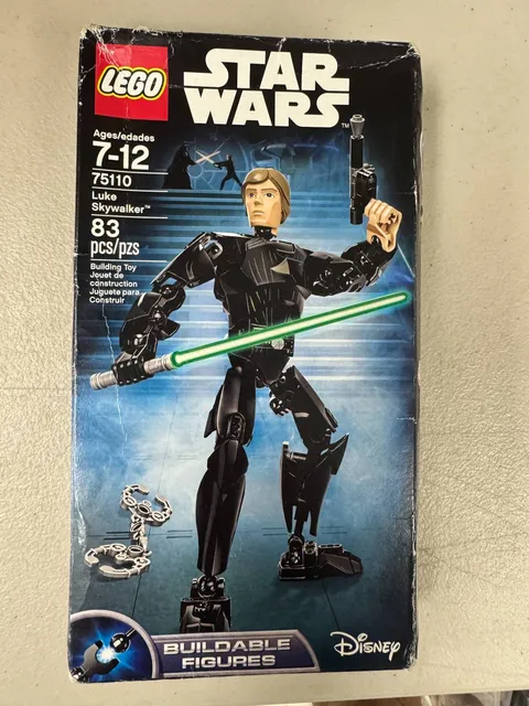 LEGO Star Wars Luke Skywalker 75110 Buildable Figure Set 83 Pcs New Damaged Box