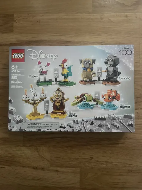 LEGO Disney 100 Disney Duos Set 43226 553 Pieces Ages 6+ Moana UNOPENED BOX