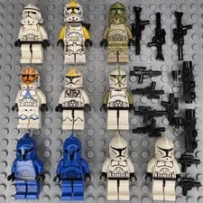 Lego Star Wars Minifigures Lot Clone Troopers