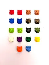 LEGO BIONICLE Krana Krana-Kal Lot 18 Bohrok Bohrok-Kal Masks 2002 2003