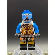 LEGO Life on Mars Centauri Minifigure Sp043 Blue White Space Alien Vintage