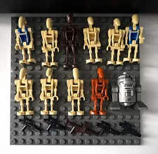 LEGO Star Wars Droid Lot: 11 Droids, 5 Blasters