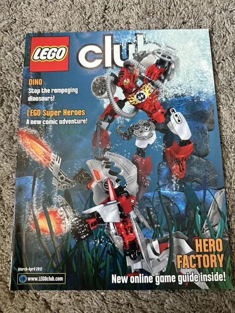Lego Club Magazine March-April 2012 - Hero Factory