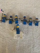 LEGO® MiniFigures Civil War Union Soldiers w/ General on Horse