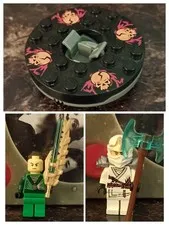 Lego Ninjago Minifigure Lot - Lloyd 10725 + Zane ZX W Armor✨ Slight Body Cracks✨