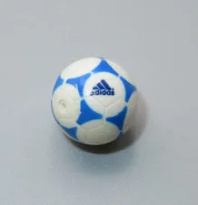 LEGO Adidas blue white Soccer ball sports minifigure 3409 Championship Challenge
