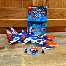 Lego Space ~ Deep Freeze Defender 6973 ~ Ice Planet 2002 Flagship -Missing 2 Pcs