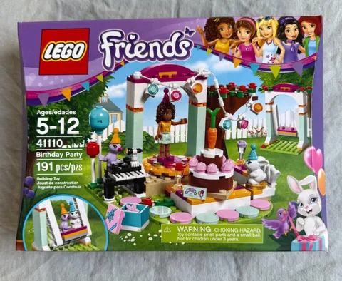 LEGO Friends 41110 Birthday Party 191pc Andrea Figure Retired Set NIB