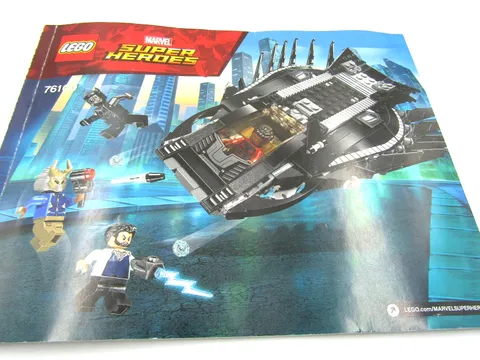 Lego Marvel Super Heroes 76100 Instructional Manual Only