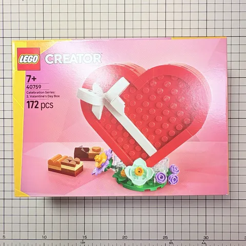 NEW Sealed LEGO 40759 Valentine's Day Box Creator 172 Pcs Ages 7+ Japan