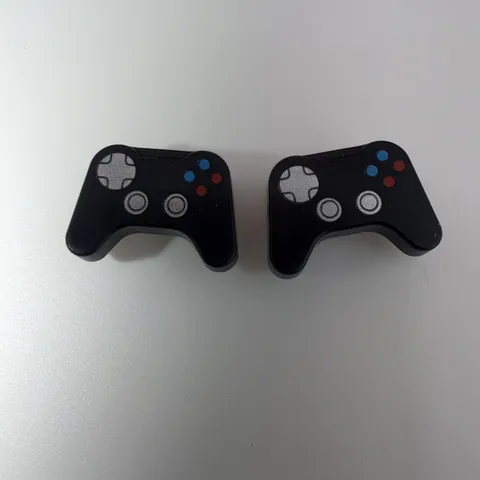 LEGO Video Game 2 Controllers 🎮 Black w/ Silver Buttons Xbox Remote Minifigure