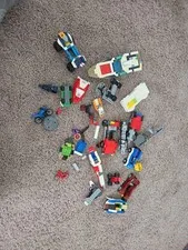 LEGO Bulk Vehicle Parts Lot Car Truck Boat Bases Wheels Chassis Tires Mixed City