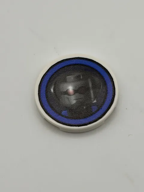 Batman Video Game Mr. Freeze Character Icon - Printed On Real A 3x3 LEGO Brick