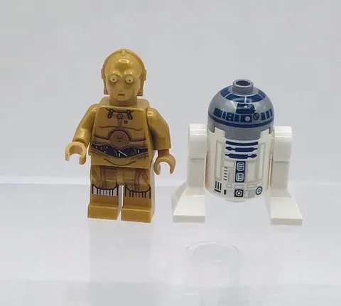 LEGO Star Wars C-3PO & R2-D2 Astromech Protocol Droid Minifigure 75159 75136