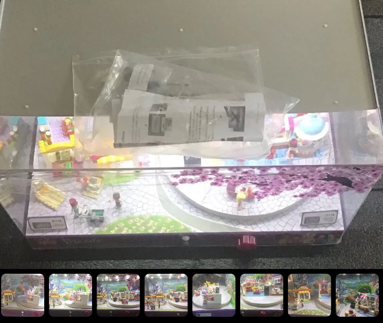 NEW Lego Group 41118 41119 Friends Light Up Store Display Case Storage Rare Box