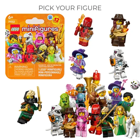 LEGO Minifigures Series 29 71052 You Pick Figure Factory Sealed Scanned ID